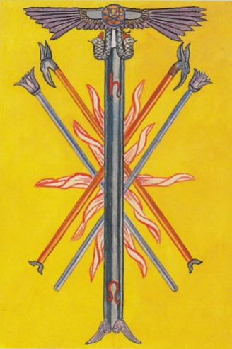 The Five of Wands