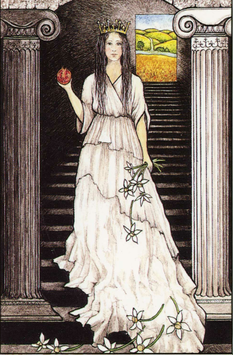 The High Priestess-Mythic Tarot
